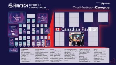 canadian exhibitors in the medtech campus