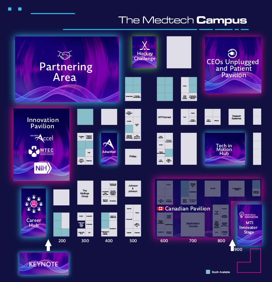 Medtech Campus map overview